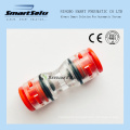 Transparent Couplers and Plugs for Fiber Cables